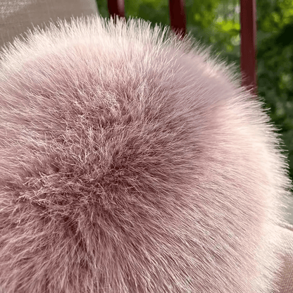 Plush Heart Shaped Decorative Throw Pillow Soft Faux Fur