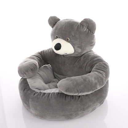 Plush Teddy Pet Bed Soft Cozy Dog Cat Cushion