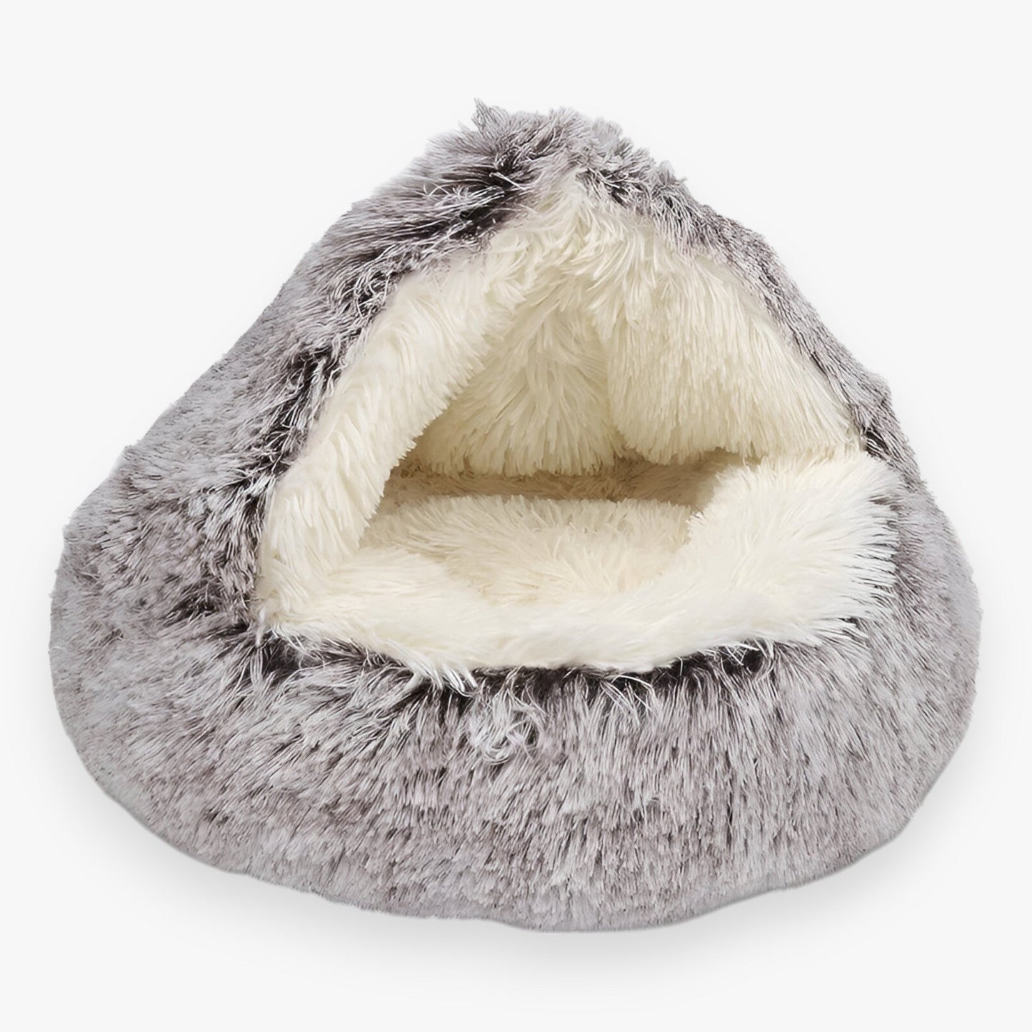 Plush Winter Pet Bed Soft Calming Dog Cat Cushion Nest