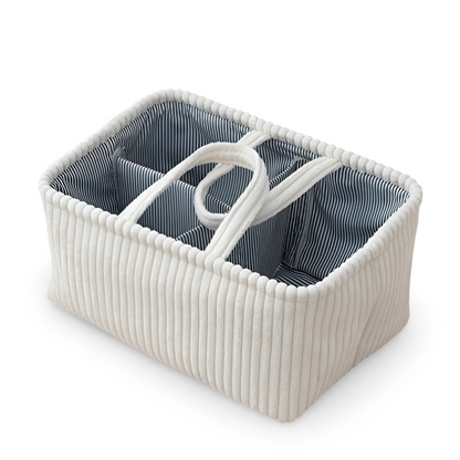 Polyester Baby Storage Basket Diaper Organizer Bin