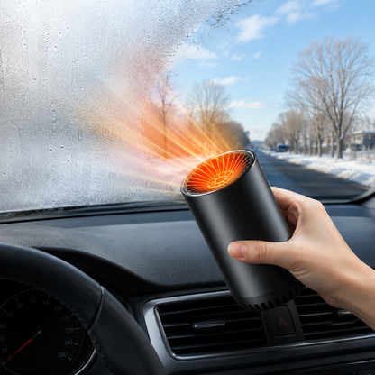 Portable 12V Car Heater with 150W Warm Air Blower for Defrosting