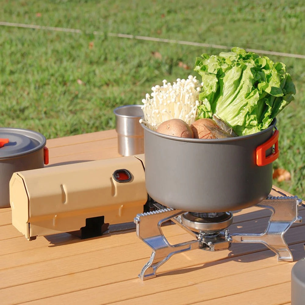 Portable Camping Gas Stove Foldable Butane Cooker Outdoor Cooking Stove