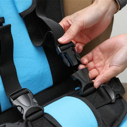 Portable Child Car Seat Travel Harness Foldable Booster Seat