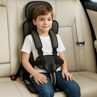Portable Child Car Seat Travel Harness Foldable Booster Seat