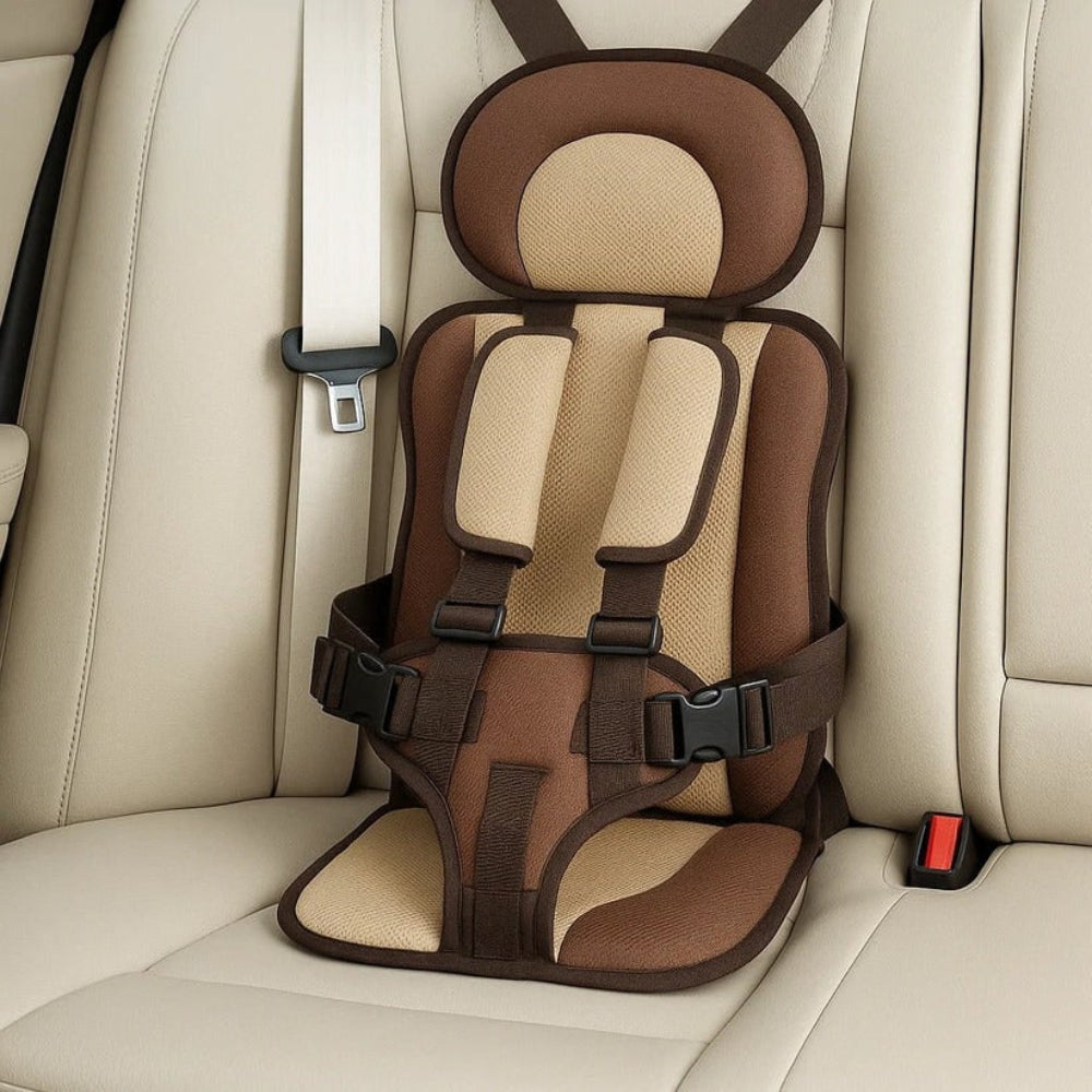 Portable Child Car Seat Travel Harness Foldable Booster Seat