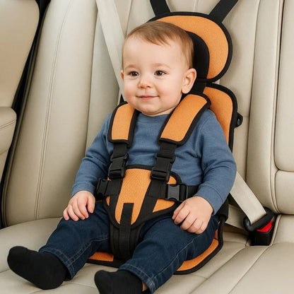 Portable Child Car Seat Travel Harness Foldable Booster Seat