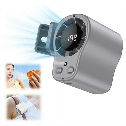 Portable Clip On Desk Fan USB Rechargeable 360 Degree Airflow