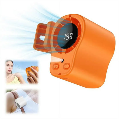 Portable Clip On Desk Fan USB Rechargeable 360 Degree Airflow