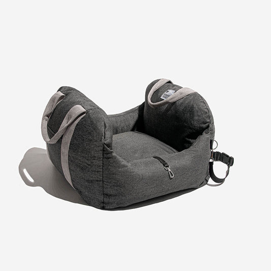 Portable Dog Car Travel Bed with Safety Cushion