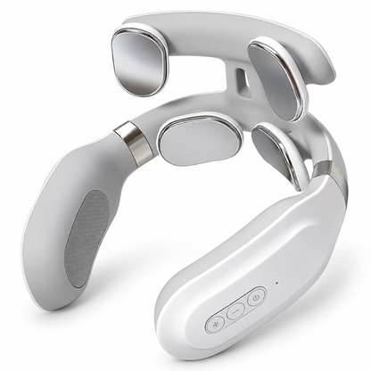 Portable Electric Neck and Shoulder Massager with Vibrating and Heat Modes