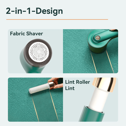Portable Fabric Shaver and Lint Remover for Clothes and Upholstery