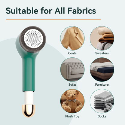 Portable Fabric Shaver and Lint Remover for Clothes and Upholstery