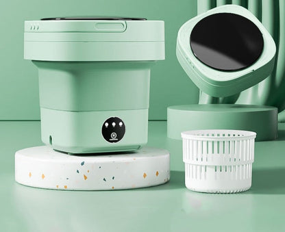 Portable Foldable Mini Washing Machine With Dryer