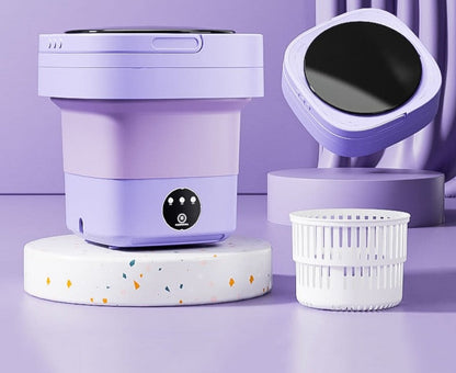 Portable Foldable Mini Washing Machine With Dryer