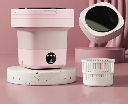 Portable Foldable Mini Washing Machine With Dryer
