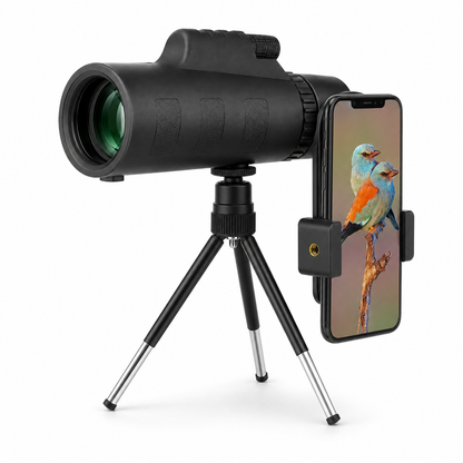 Portable High Resolution Telescope with Tripod for Stargazing