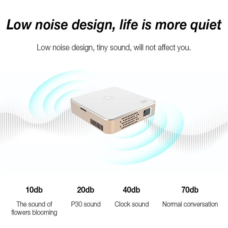 Portable Mini Projector Smart Cinema Pocket LED Projector