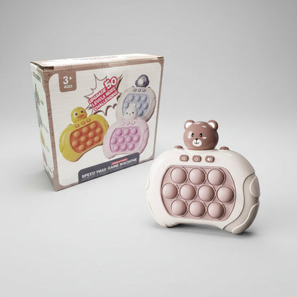 Portable Pop It Reflex Game Console Toy