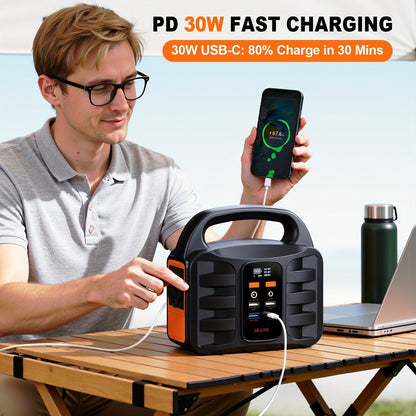 Portable Power Station Lithium Battery Solar Generator