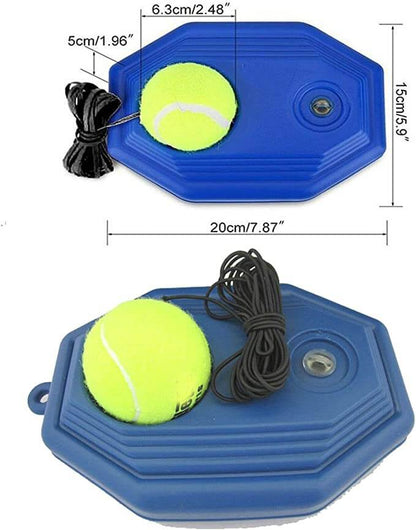 Portable Tennis Rebound Trainer Ball Solo Practice Set