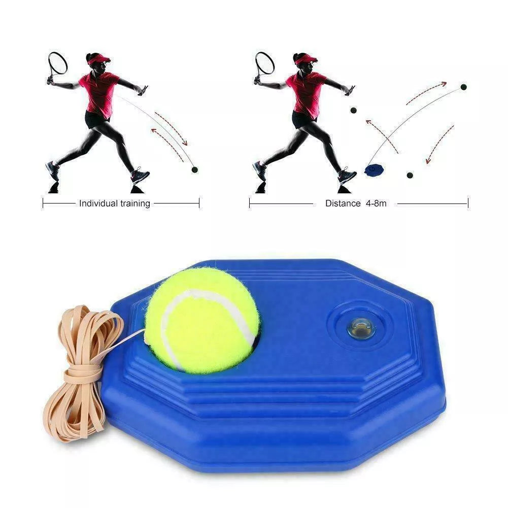 Portable Tennis Rebound Trainer Ball Solo Practice Set