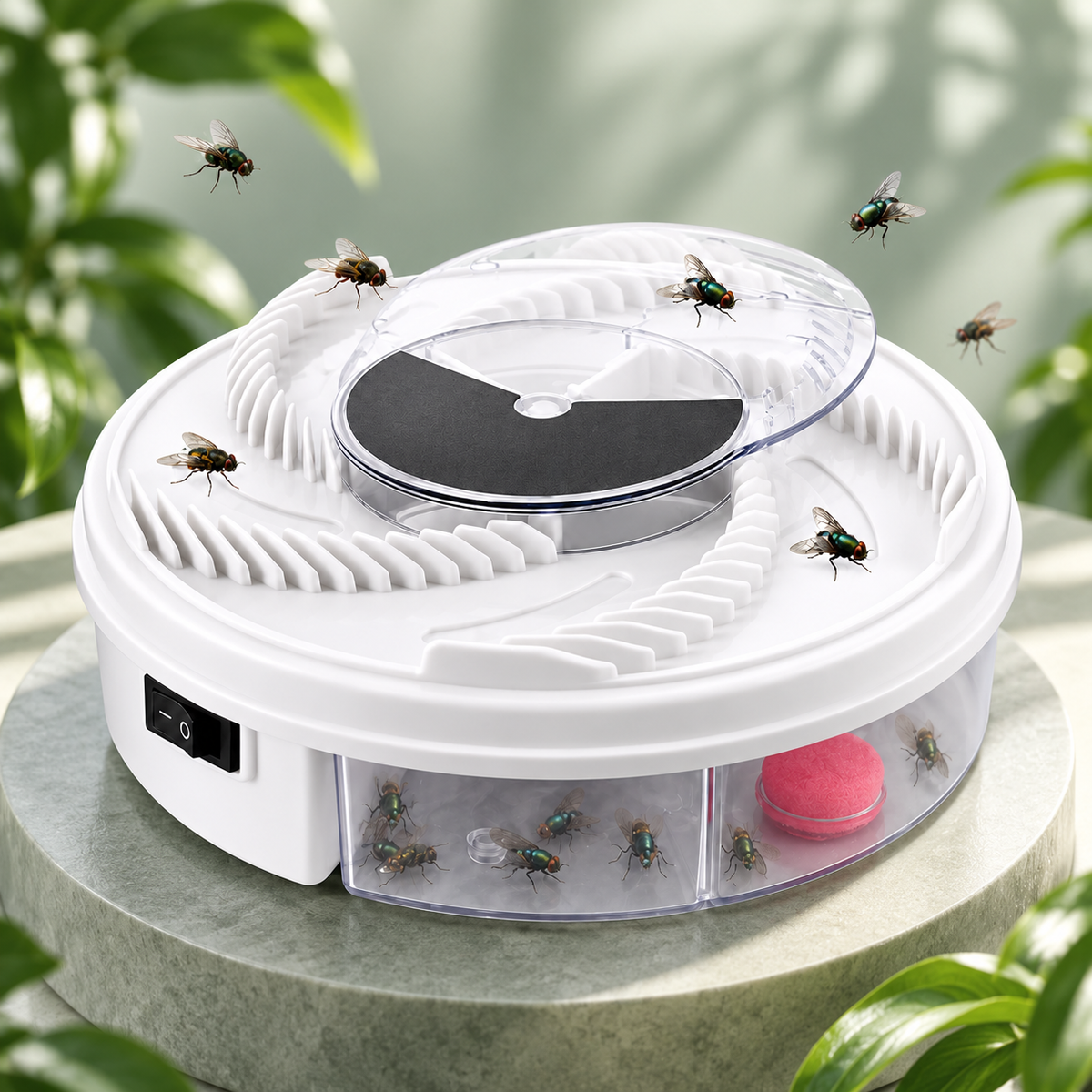 Portable USB Powered Insect Trap for Indoor and Outdoor Use