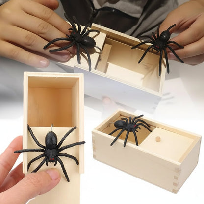 Prank Spider Box Halloween Trick Toy Surprise Party Decoration