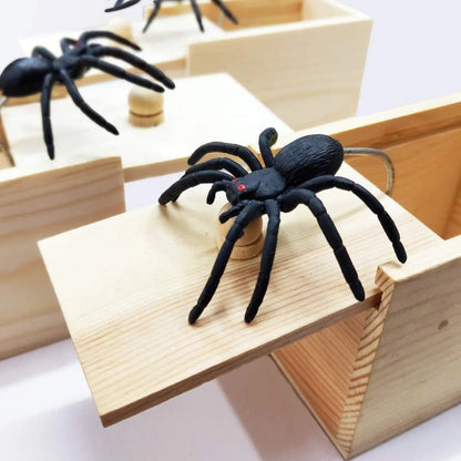 Prank Spider Box Halloween Trick Toy Surprise Party Decoration