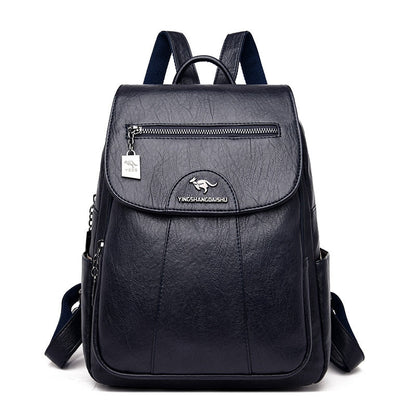 Premium Leather Women's Backpack for Everyday Use