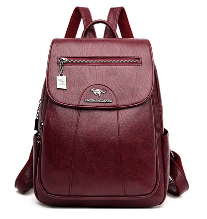 Premium Leather Women's Backpack for Everyday Use