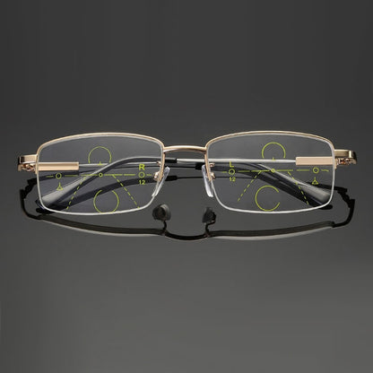 Progressive Reading Glasses Blue Light Photochromic Lenses