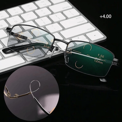 Progressive Reading Glasses Blue Light Photochromic Lenses