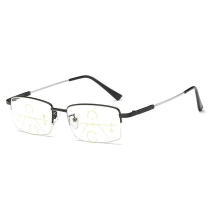 Progressive Reading Glasses Blue Light Photochromic Lenses