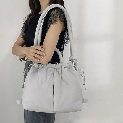 Puffer Handbag Large Capacity Quilted Shoulder Crossbody Bag
