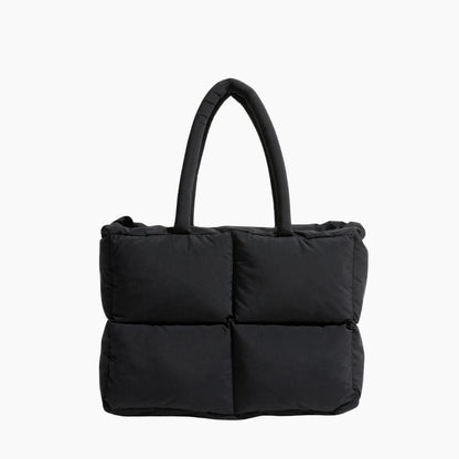 Puffer Shoulder Bag for Women Lightweight Everyday Handbag