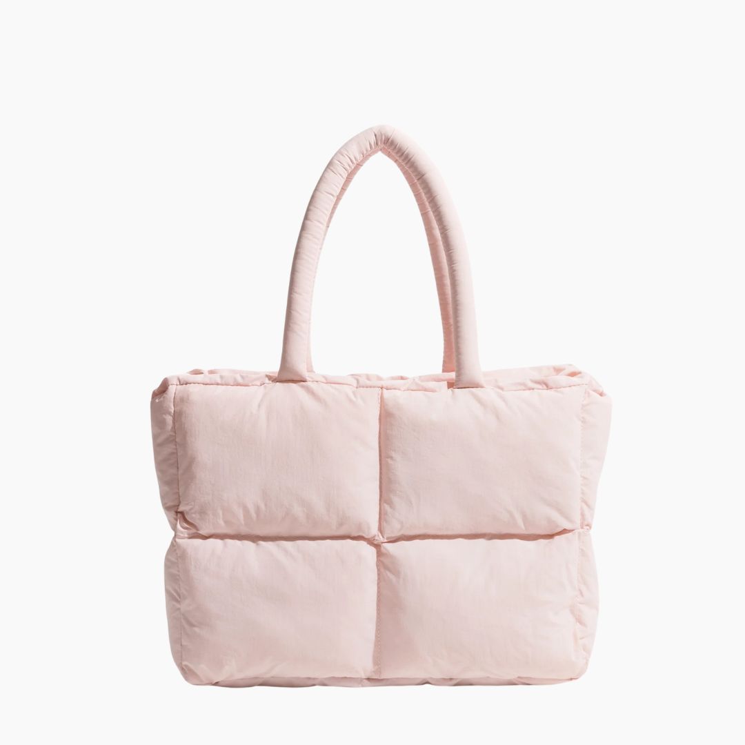 Puffer Shoulder Bag for Women Lightweight Everyday Handbag