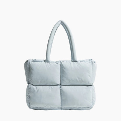 Puffer Shoulder Bag for Women Lightweight Everyday Handbag