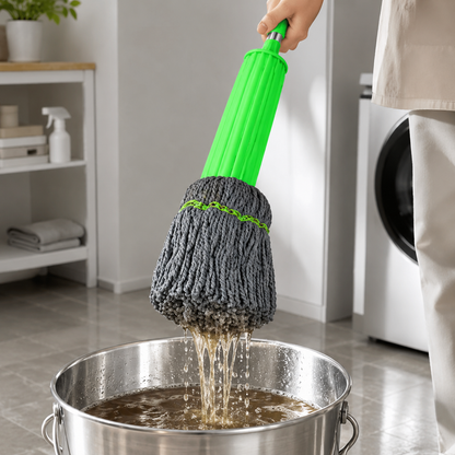 Quick-Dry 2-in-1 Floor Mop with Dehydrating Design for Efficient Home Cleaning