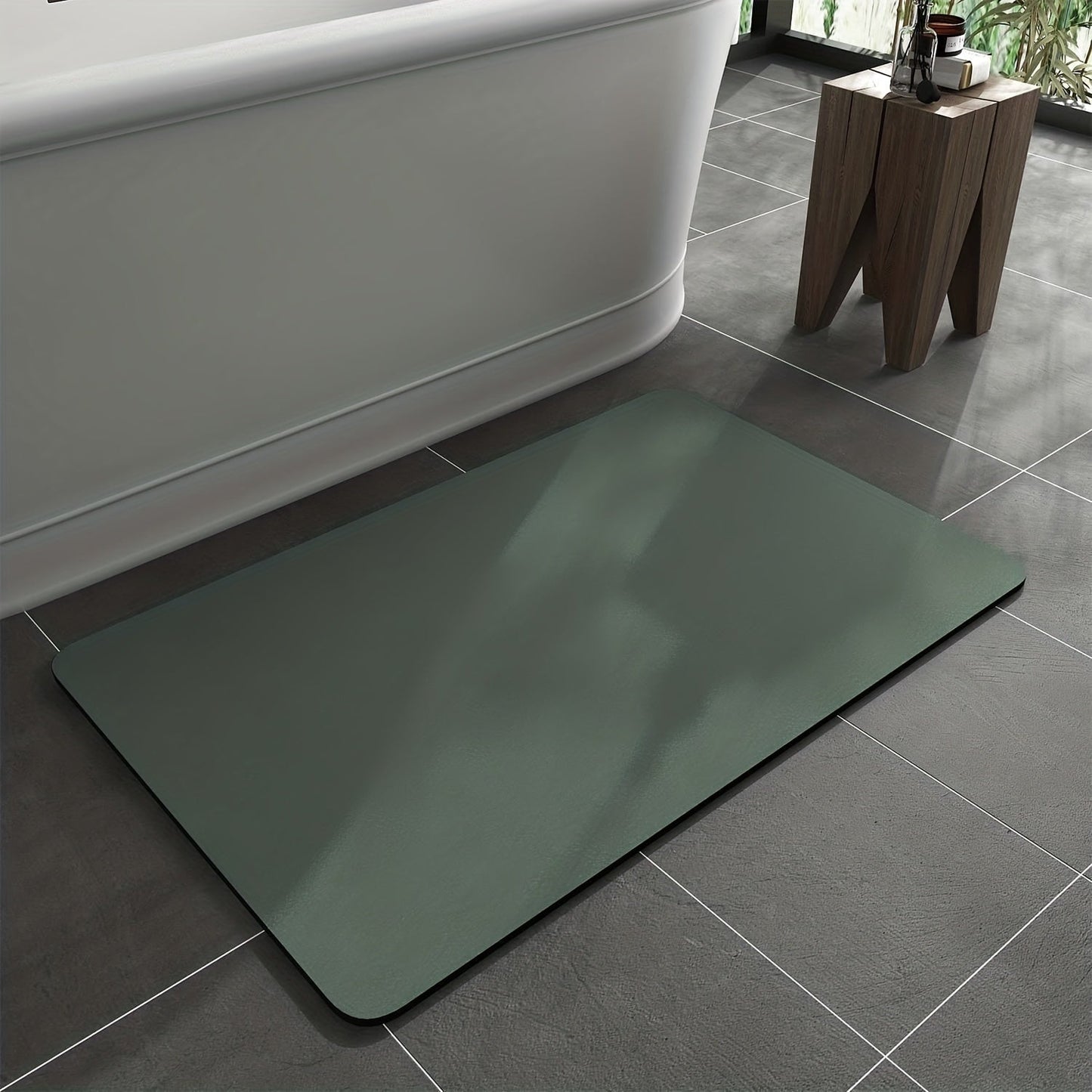 Quick Dry Non Slip Bath Mat Absorbent Bathroom Rug