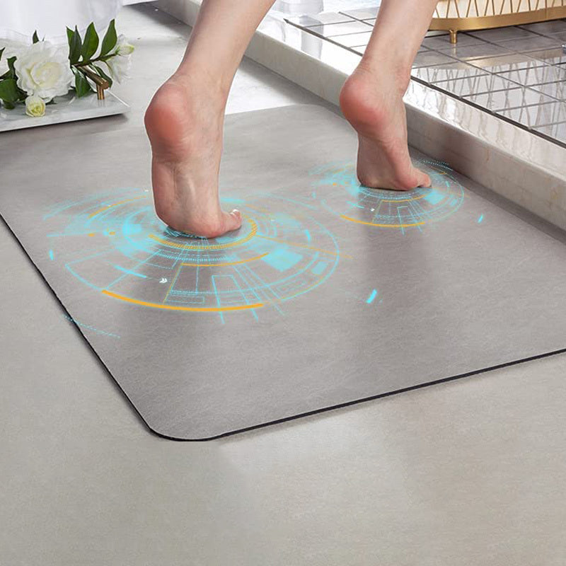 Quick Dry Non Slip Bath Mat Absorbent Bathroom Rug