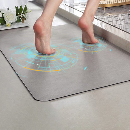 Quick Dry Non Slip Bath Mat Absorbent Bathroom Rug