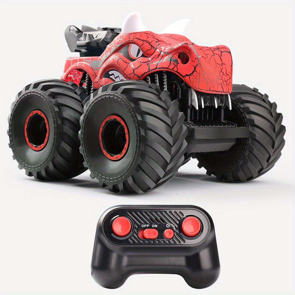 RC Monster Truck Stunt Car LED Light Smoke Effect Off Road Toy