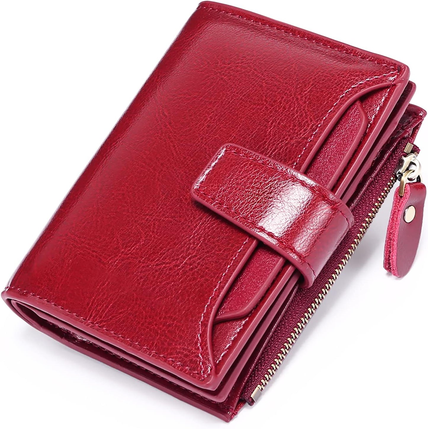 RFID Blocking Wallet Compact Card Holder Coin Purse