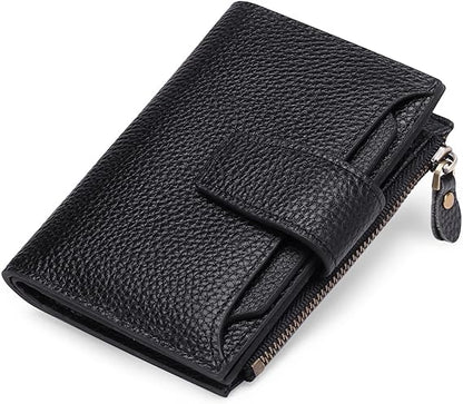 RFID Blocking Wallet Compact Card Holder Coin Purse