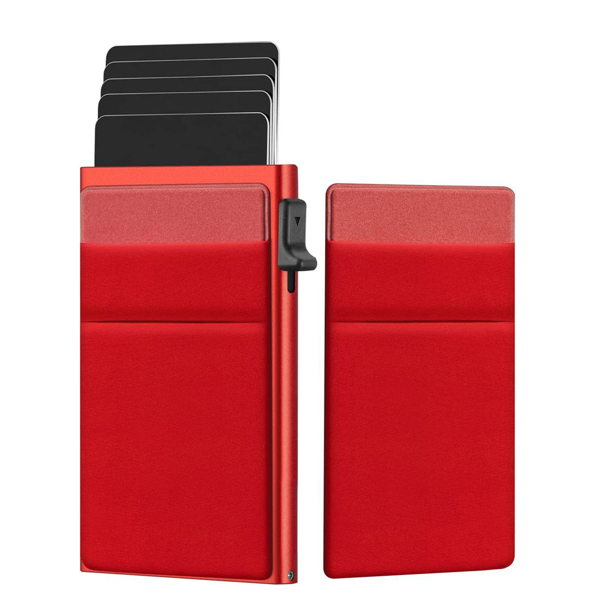 RFID Credit Card Holder Slim Mini Metal Wallet for Men