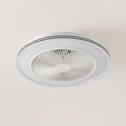 RGB Ceiling Fan LED Light Remote Control Low Profile Ceiling Fan