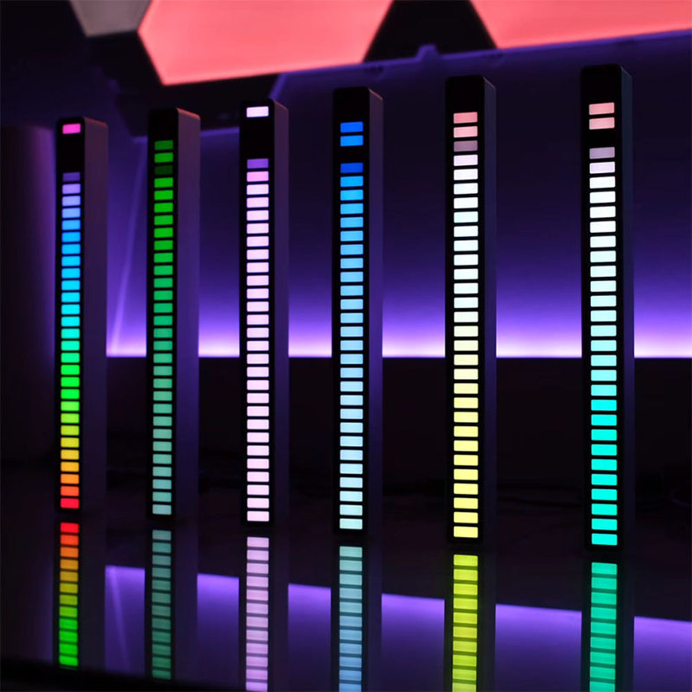 RGB Sound Reactive Light Bar USB Rechargeable Music LED Light