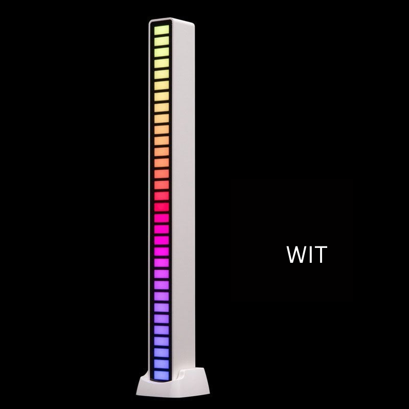 RGB Sound Reactive Light Bar USB Rechargeable Music LED Light