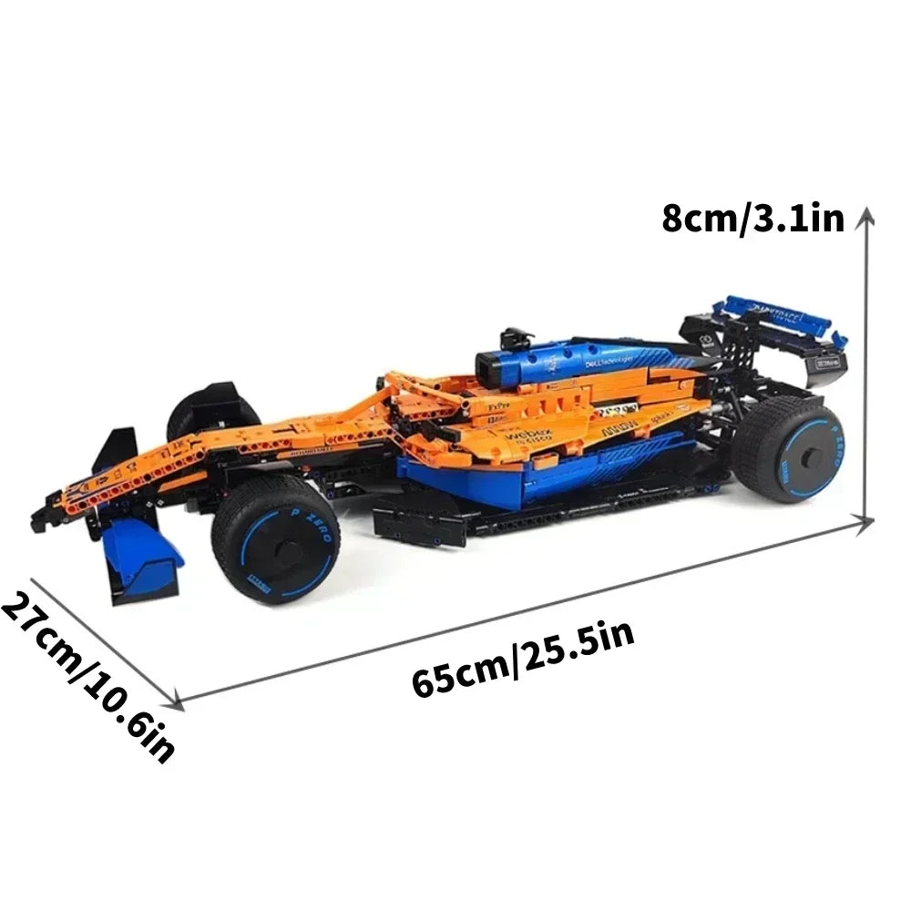 Race Car Model Kit DIY Building Set Large Scale Assembly Toy