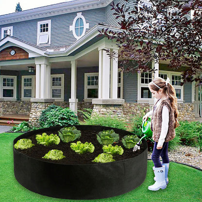 Raised Garden Bed Planter Fabric Grow Bed Vegetable Planting Container Outdoor
